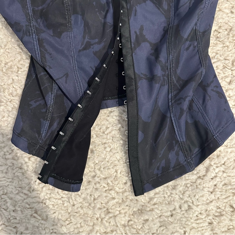 Intimately Blue and Black Corset